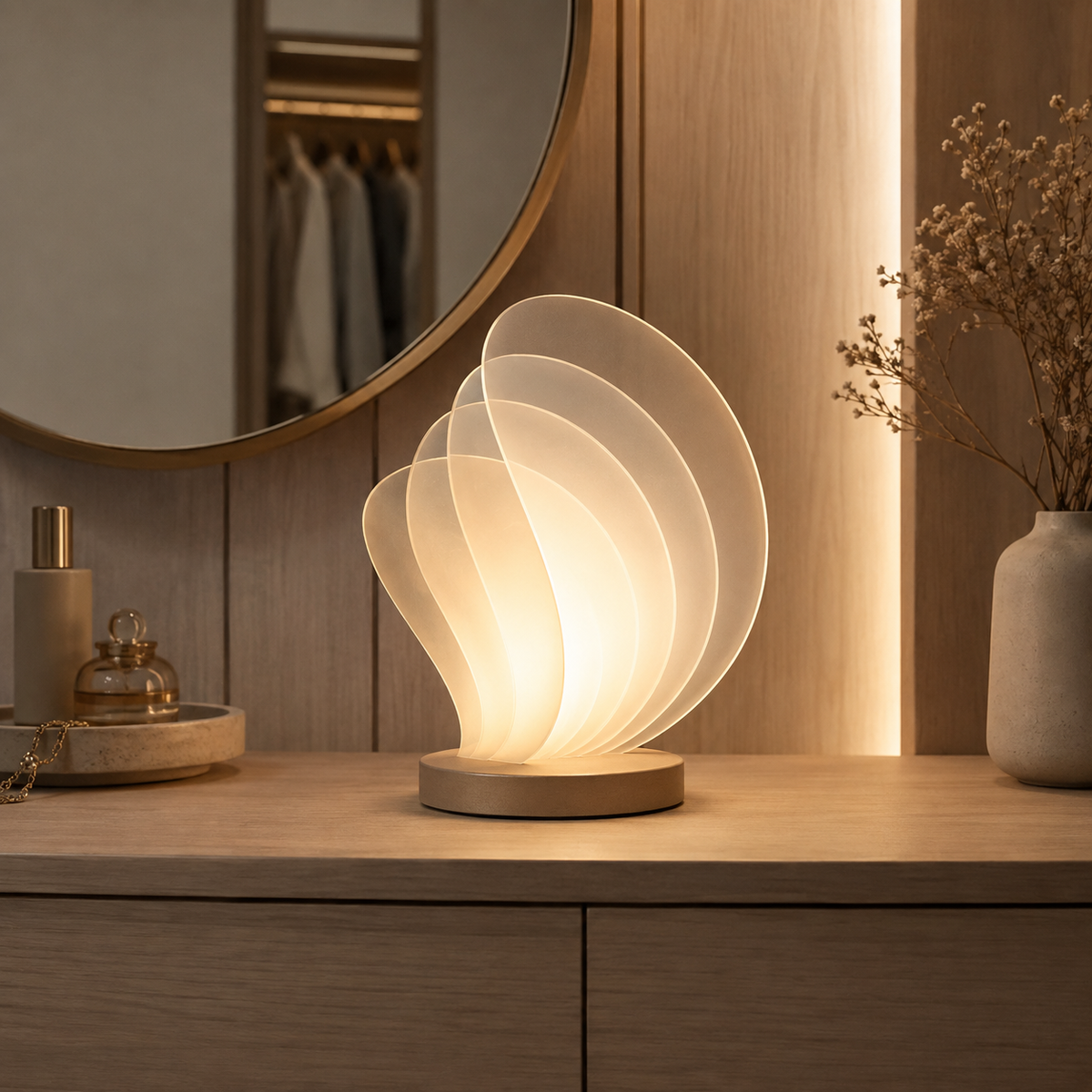 Fitnexin™ Veilora Five-Layer Ambient LED Lamp