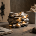 Fitnexin™ Chronofold Creased Metal LED Sculpture